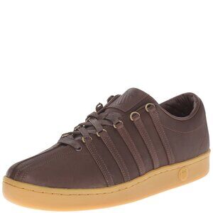 K-Swiss Men's CLASSIC 88 Fashion Sneaker, Chestnut/Gum, 7.5 M US